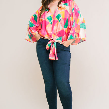 BE MINE FOREVER WOVEN TOP