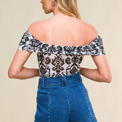 BE GOOD TO ME MESH BODYSUIT