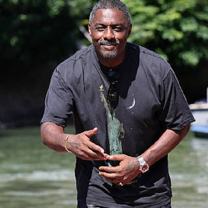 Idris Elba 82nd Venice International Film Festival Black Graphic T-Shirt