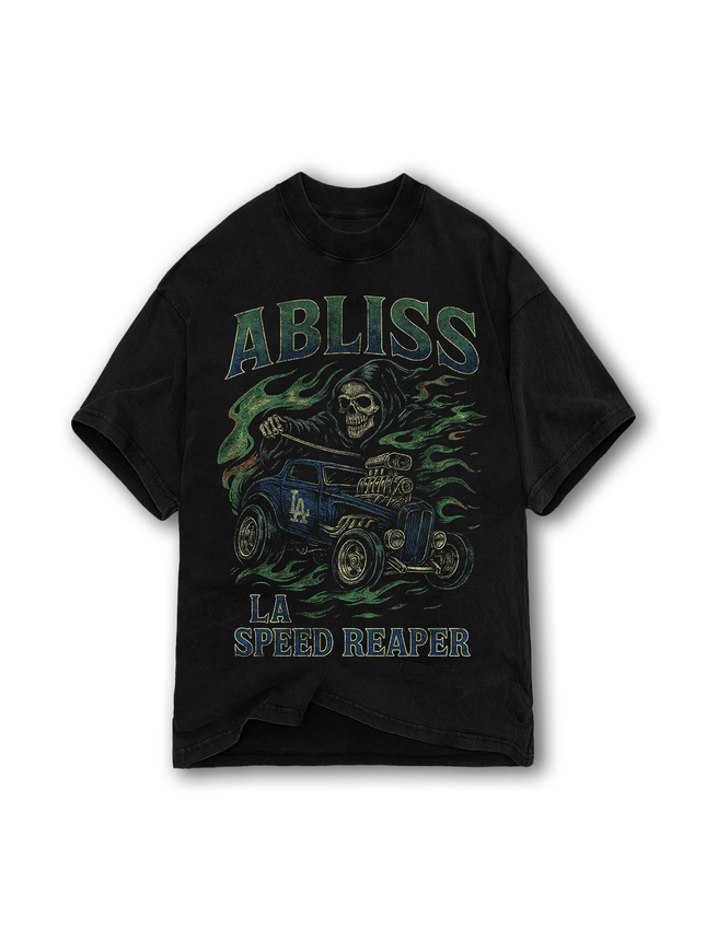 Black - LA Speed Reaper Tee