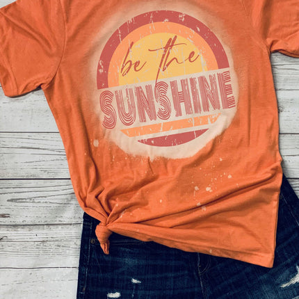 Be The Sunshine Graphic Crewneck T Shirt