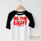 2T Kids / Black/White 3/4 Sleeve Tee
