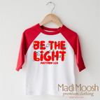 2T Kids / Red/White 3/4 Sleeve Tee