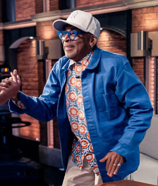 Spike Lee Late Night With Seth Meyers S12 Blue Jacket