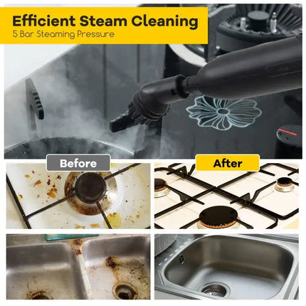 1800W Multipurpose Steam Cleaner with 61 oz Tank