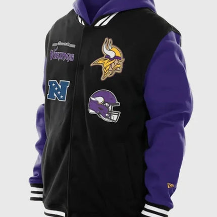 New Era Minnesota Vikings Hoodie Jacket