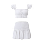 S / White