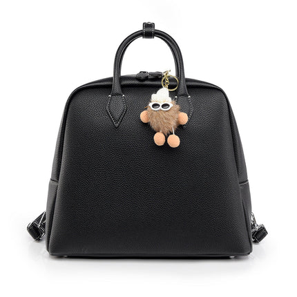 Backpack Simple Briefcase Large Capacity Office Backpack Casual Texture Handbags Women