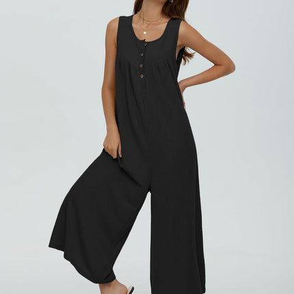 Autumn Winter Women Fresh Casual Women Pocket Jumpsuit