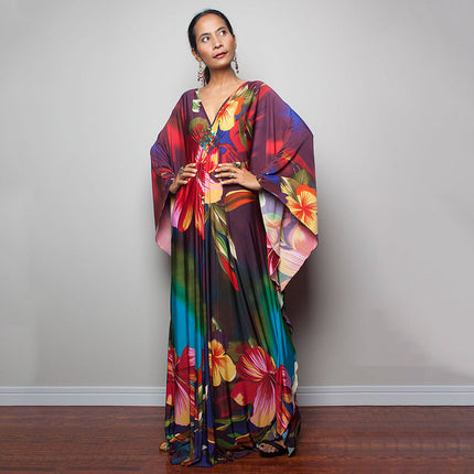 Beach Dress Loose Seaside Vacation Sun Protection Robe Beach Cover Up Swimsuit Outwear Women