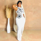 S / White