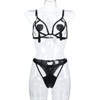 S / Black with Chest Paste