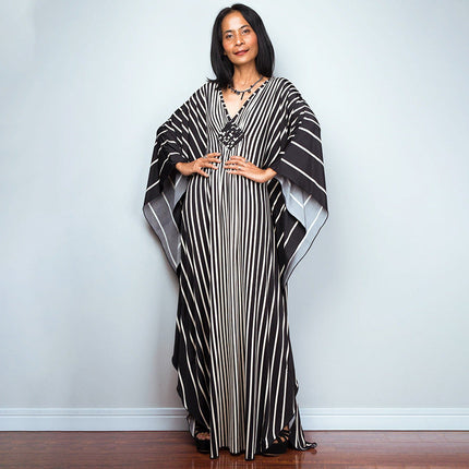 Beach Dress Loose Seaside Vacation Sun Protection Robe Beach Cover Up Swimsuit Outwear Women