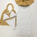 S / White Three-Piece Set