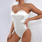 S / White