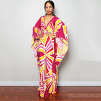 One Size / Yellow Rose Geometric
