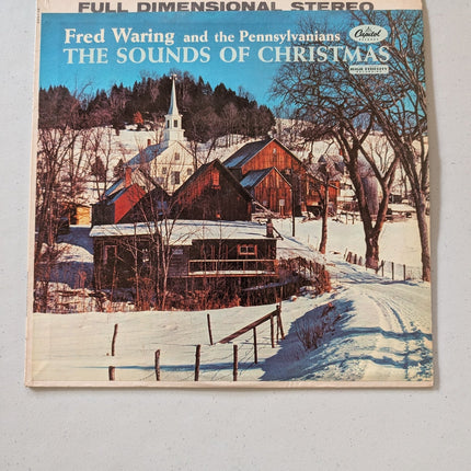 The Sounds of Christmas: Fred Waring and the Pennsylvanians (Christmas Holiday Vinyl Record LP Album)