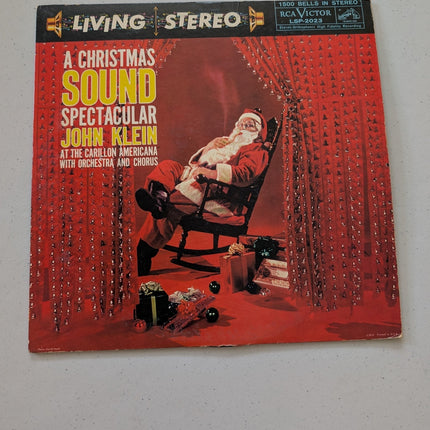 John Klein – A Christmas Sound Spectacular ‘59 RCA LPM-2023 Jacket/Vinyl (Vintage Christmas Holiday Vinyl Record LP Album)