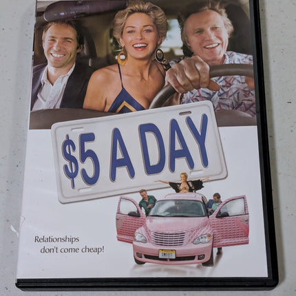 $5 a Day DVD Drama Christopher Walken Sharon Stone Witty Very Amusing(movie, DVD)
