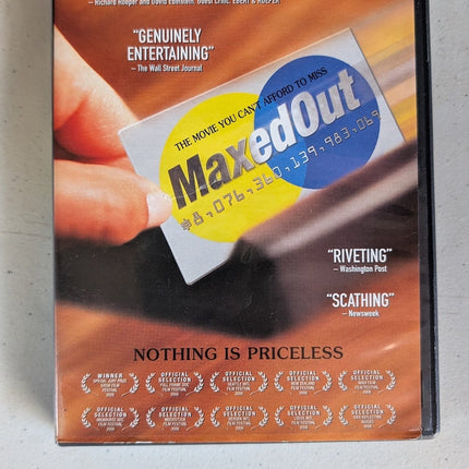 Maxed Out (DVD, 2006, Not Rated) N/A