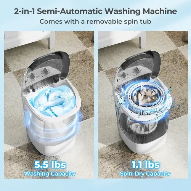 2.5kg Mini Washing Machine