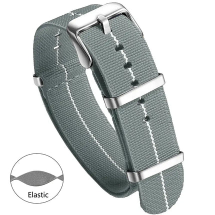 Nylon Watch Band 20mm 22mm Comfortable Watch Straps Loop Military Washable Blet for Men Watchbands