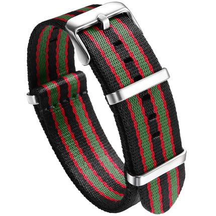 Nylon Watch Band 20mm 22mm Comfortable Watch Straps Loop Military Washable Blet for Men Watchbands
