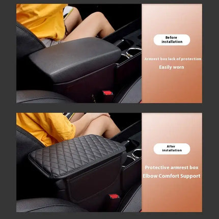 Car Interior Accessories Armrest Box Height Increase Pad Storage Bag Center Console Protector Cover for Toyota Fj Cruiser