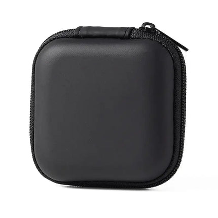 Portable Shockproof Headphone Case Earphone Bag Headset Storage Bag Hard Shell Earphone Accessories memory Card USB Cable