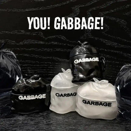 Personal Garbage Bag Silicone Headphone Case for Airpods 1/2 pro/pro2 3 4