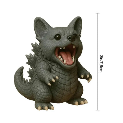 Handmade Dog Sculpture Handmade Resin Dog Figurines for Home Office Decor Collectible Puppy for Pet Unique Home Decoration