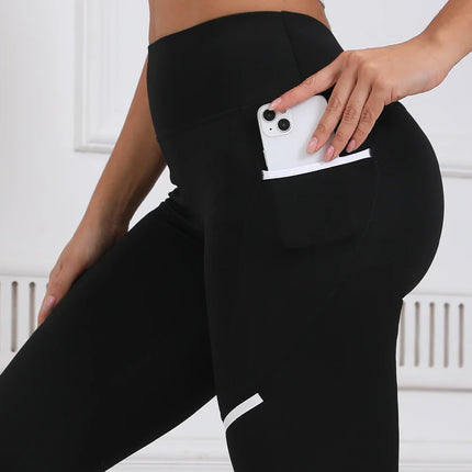 High Waist Yoga Capri Leggings