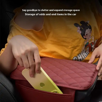 Car Interior Accessories Armrest Box Height Increase Pad Storage Bag Center Console Protector Cover for Toyota Fj Cruiser