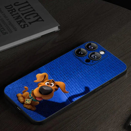 S-Scoobys Cartoon Cute-Dooo Phone Case For IPhone 15 16 13 Pro Max 14 12 11 Xr X 8 7 6 Plus Luxury Back Cover