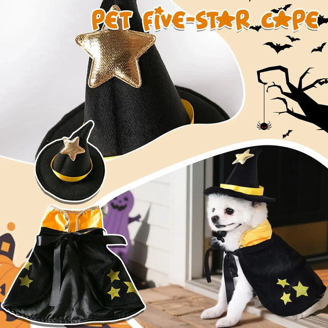 Dogs Cape Set with Hat