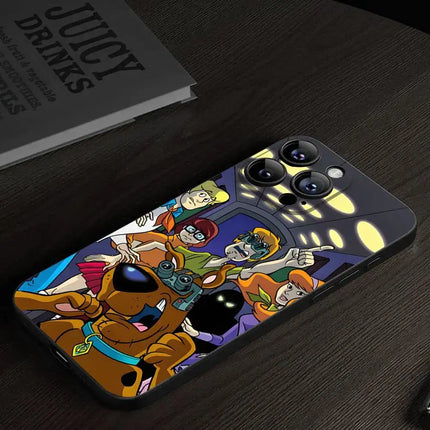 S-Scoobys Cartoon Cute-Dooo Phone Case For IPhone 15 16 13 Pro Max 14 12 11 Xr X 8 7 6 Plus Luxury Back Cover