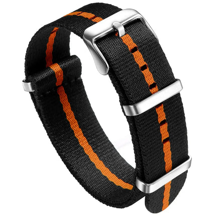Nylon Watch Band 20mm 22mm Comfortable Watch Straps Loop Military Washable Blet for Men Watchbands