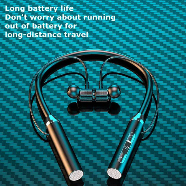 # Hanging Neck Wireless Bluetooth Headset Magnetic Suction Wireless Headphones Stereo Noise Reduction Sports Bluetooth Earphones