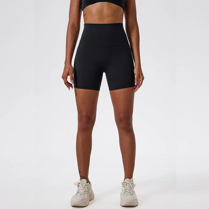 Super Soft Fabric Yoga Gym Shorts High Waist Sports Leggings Workout Cycling