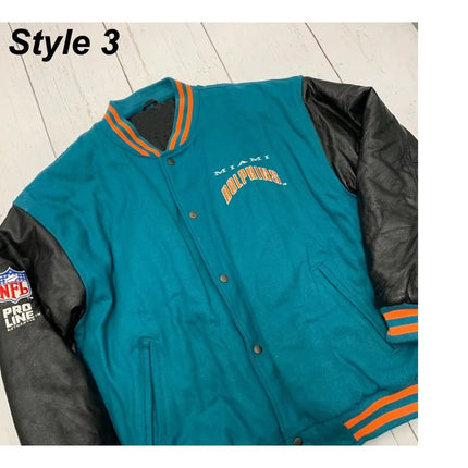 Miami Dolphins Letterman Jacket