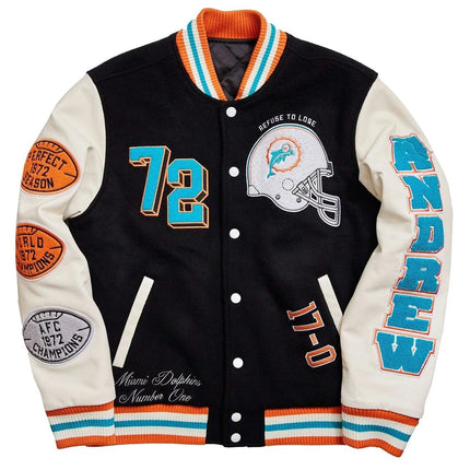 Miami Dolphins Wool Varsity Jacket