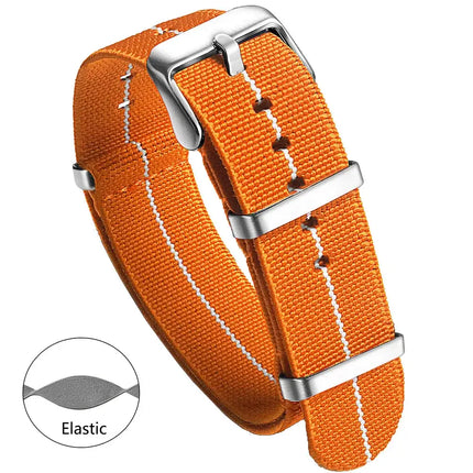 Nylon Watch Band 20mm 22mm Comfortable Watch Straps Loop Military Washable Blet for Men Watchbands