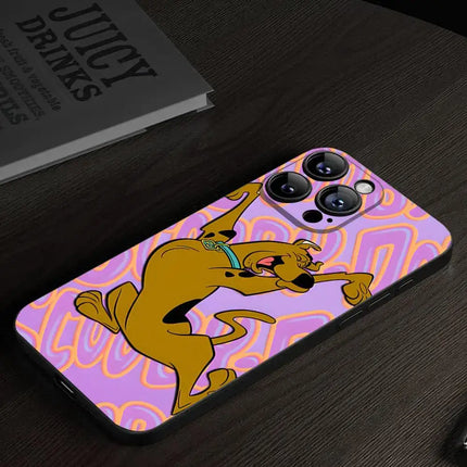 S-Scoobys Cartoon Cute-Dooo Phone Case For IPhone 15 16 13 Pro Max 14 12 11 Xr X 8 7 6 Plus Luxury Back Cover