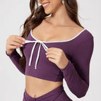 purple top / L Smaller