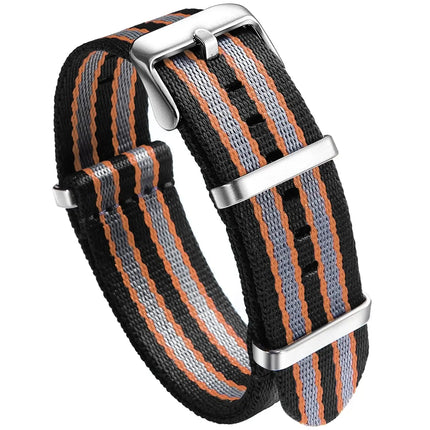 Nylon Watch Band 20mm 22mm Comfortable Watch Straps Loop Military Washable Blet for Men Watchbands