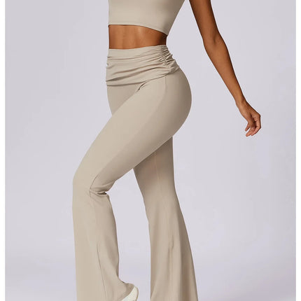 Women Athletic Wear High Waist Leggings And Top Two Piece Set Seamless Gym Tracksuit