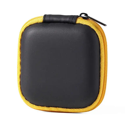 Portable Shockproof Headphone Case Earphone Bag Headset Storage Bag Hard Shell Earphone Accessories memory Card USB Cable