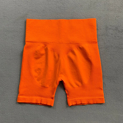 Seamless Luxe Yoga Set: High Waist leggings & Shorts