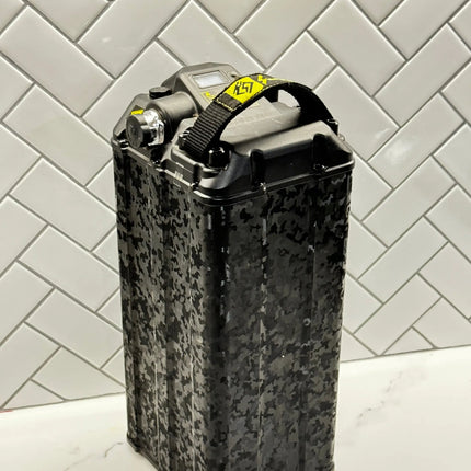 E-Bike ShadowSlate Black Camouflage Wrap