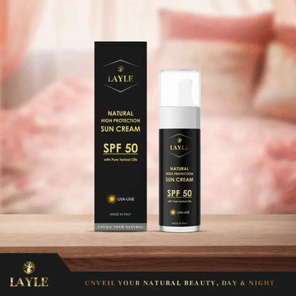 Natural SPF 50 Sun Cream | High Protection, Clean & Hydrating Sunscreen